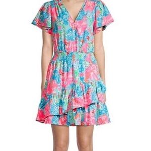 Lilly Pulitzer Maryanne Flutter Sleeve Dress